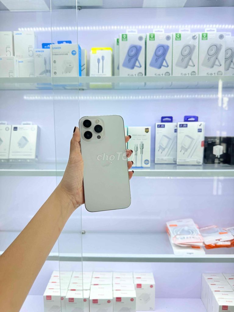 Apple iPhone 14 Pro Max 256GB Trắng Mỹ 99%. Mua bán Điện thoại tại Huyện Củ Chi Tp Hồ Chí Minh được đăng bởi MAI HIẾU NHÂN hình 1