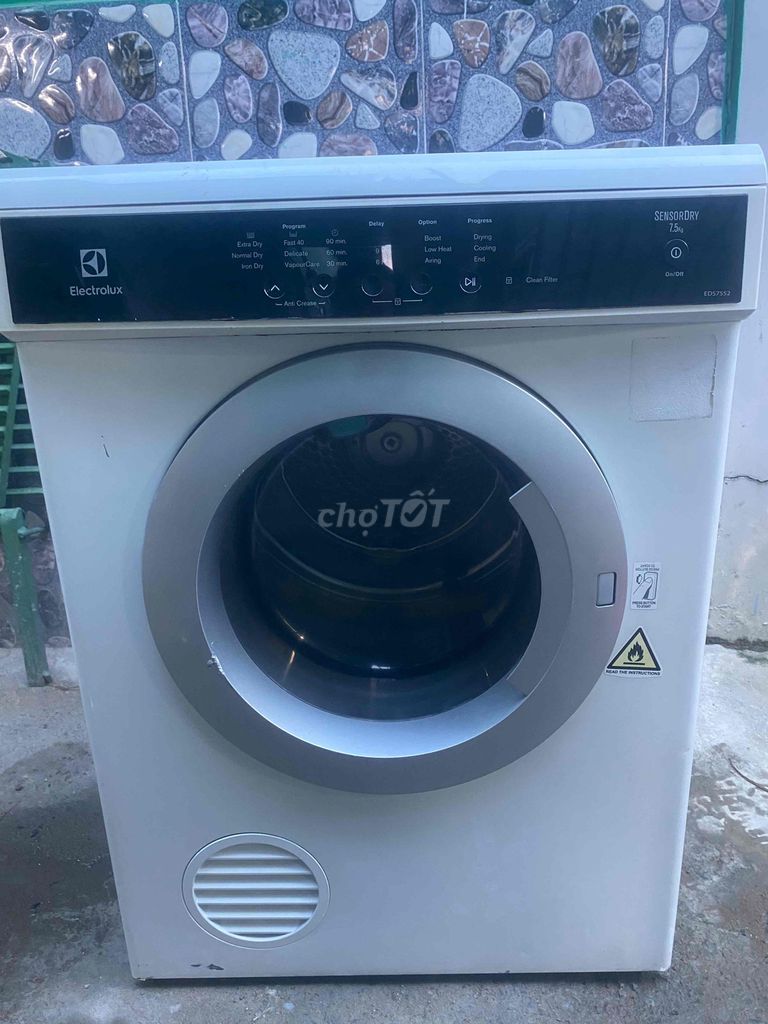 Máy sấy quần áo Electrolux 7.5kg. Mua bán Máy giặt tại Thành phố Thủ Đức Tp Hồ Chí Minh được đăng bởi A Cung hình 1
