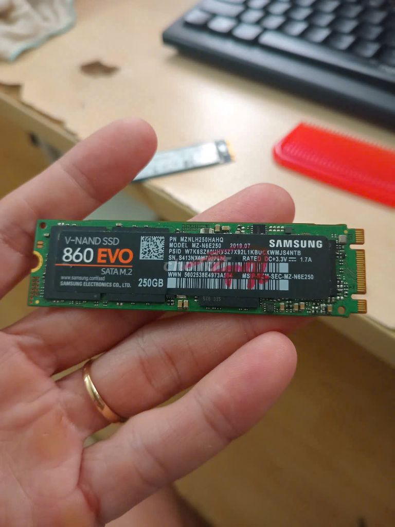 SSD 256G M2 và NVMI sức khoẻ tốt có sẵn win 10Pro. Mua bán Linh kiện (RAM, Card...) tại Thành phố Thủ Đức Tp Hồ Chí Minh được đăng bởi Tuấn Trương hình 2