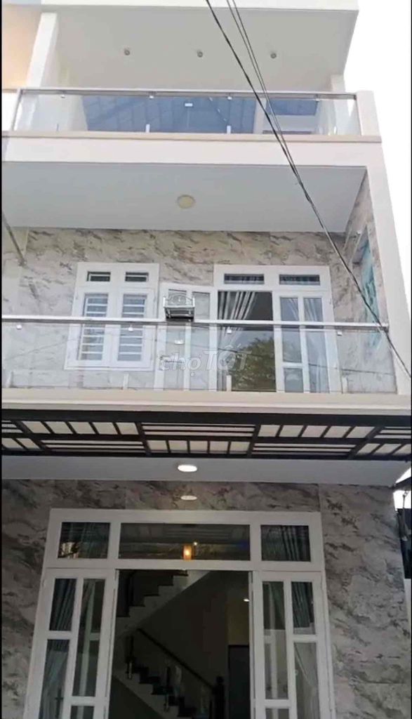Nhà 3 tầng hẻm xe hơi 168m2 phường Tam Bình Thủ Đức