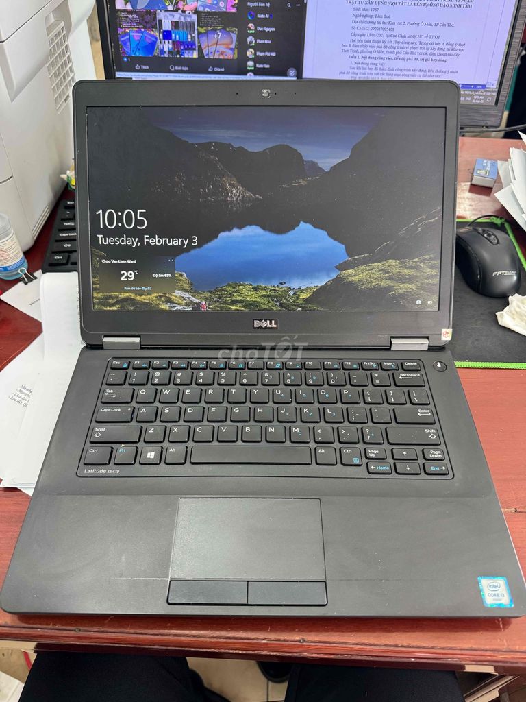 Dell E5470. Mua bán Laptop tại Quận Ô Môn Cần Thơ được đăng bởi Quốc Hưng hình 1