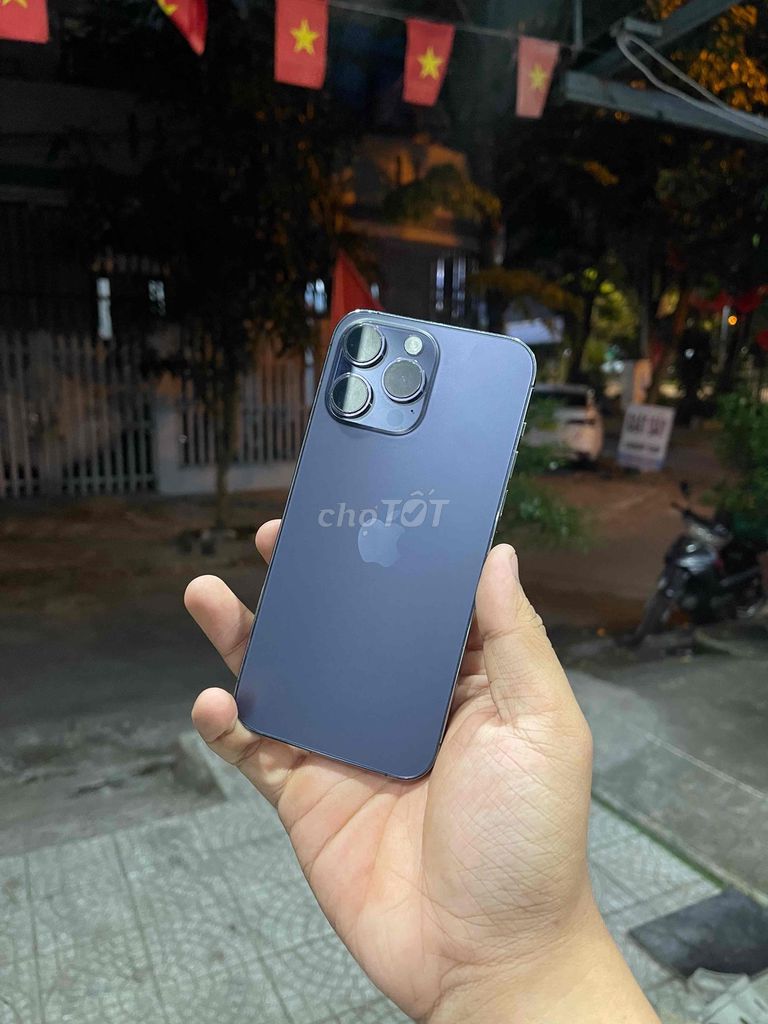 Apple iPhone 14 Pro Max 128GB Tím. Mua bán Điện thoại tại Quận Sơn Trà Đà Nẵng được đăng bởi phước tài hình 1
