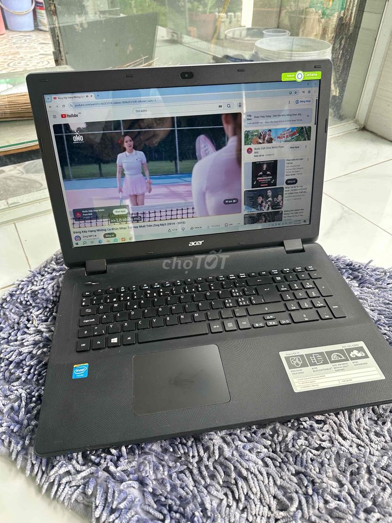 Acer Aspire ES 17 Celeron N3050 4GB/500GB Đen. Mua bán Laptop tại Thành phố Trà Vinh Trà Vinh được đăng bởi minh hình 1