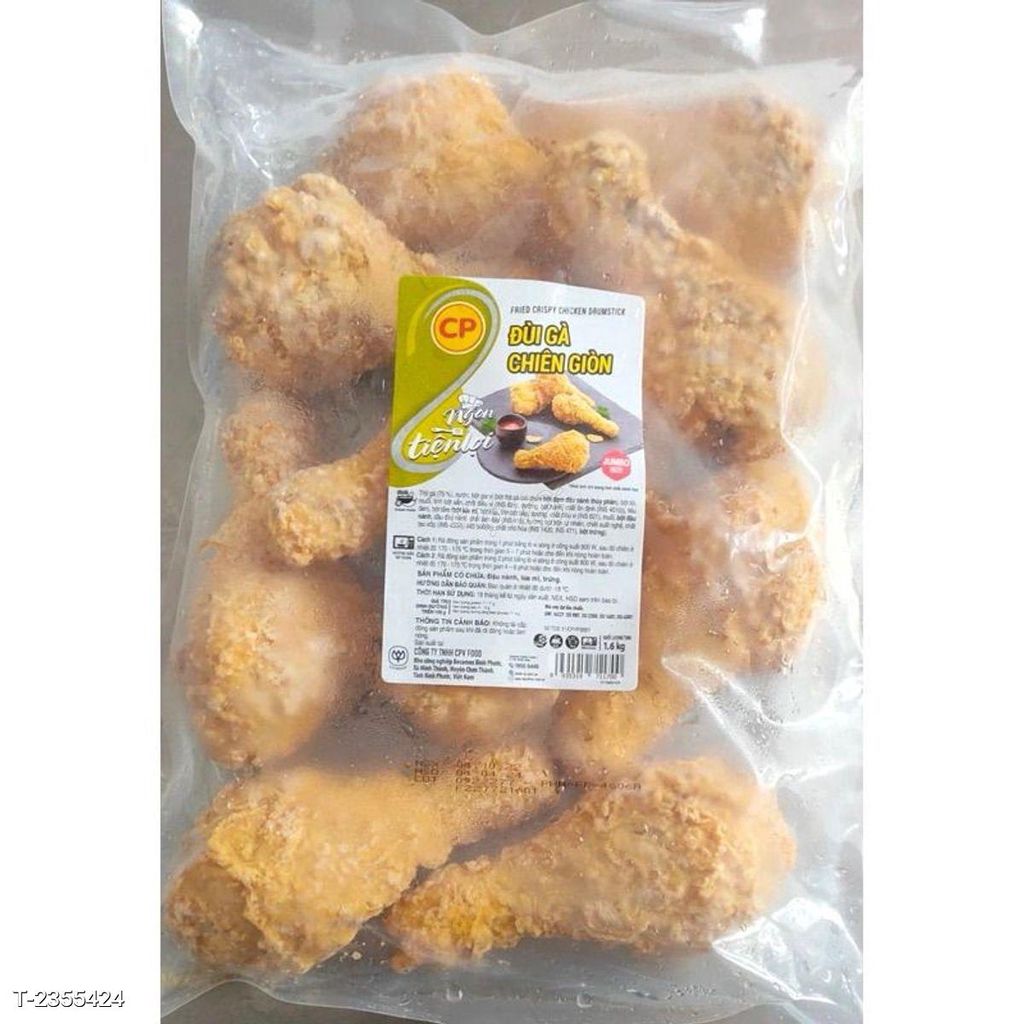 Đùi Gà CP  loại 1 bịch 1,6kg 10 cái (giao tphcm). Mua bán Đồ ăn, thực phẩm và các loại khác tại Quận 8 Tp Hồ Chí Minh được đăng bởi Siêu thị Anh Tú 88 hình 1