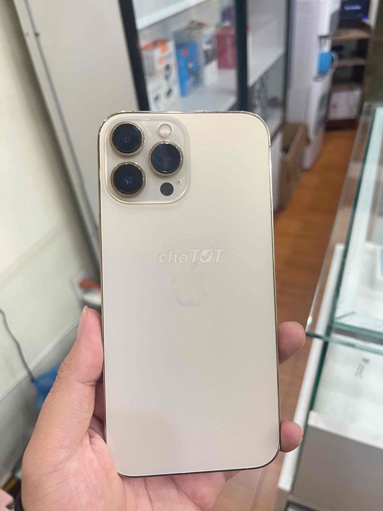 Apple iPhone 13 Pro Max 128GB Vàng. Mua bán Điện thoại tại Huyện Thuỷ Nguyên Hải Phòng được đăng bởi Nhật Hạ Mobile hình 1
