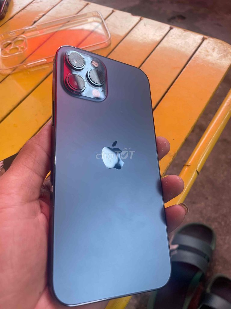 iPhone 12 Pro Max 128GB Xanh. Mua bán Điện thoại tại Thành phố Thủ Dầu Một Bình Dương được đăng bởi Kim Long hình 1
