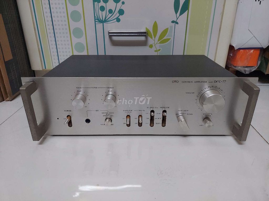 Bộ tiền khuếch đại OTTO DCC-77(Made in Japan). Mua bán Tivi, Âm thanh tại Quận 4 Tp Hồ Chí Minh được đăng bởi Bảo Thanh Collection hình 1