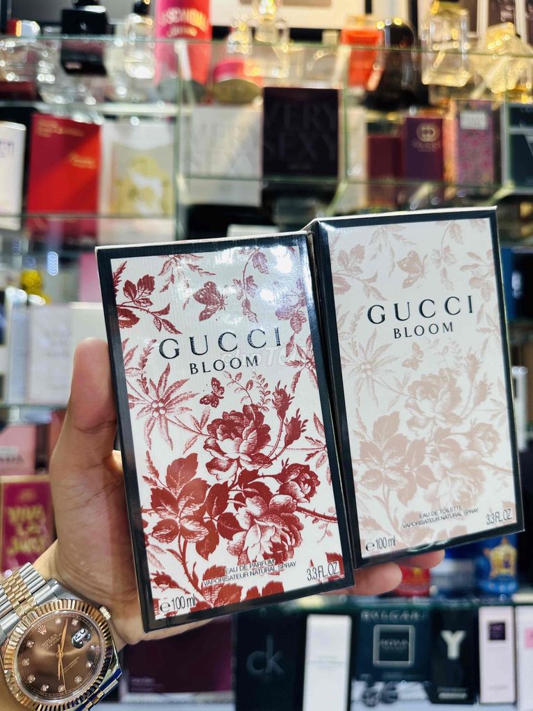 GUCCI BLOOM edt 100ml full size chuẩn authentic.