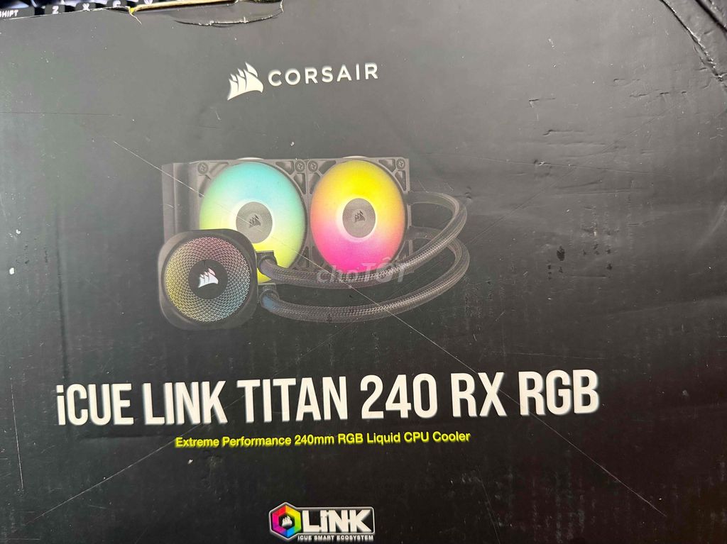 Tản nước Corsair iCUE LINK TITAN 240 RX RGB. Mua bán Linh kiện (RAM, Card...) tại Quận Bình Thạnh Tp Hồ Chí Minh được đăng bởi Thanh Tin hình 1