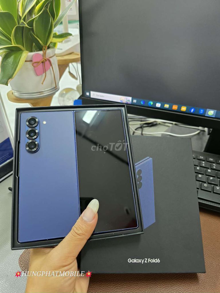 Samsung Z Fold6 5G 12GB/256GB 2 sim fulbox 99%💥. Mua bán Điện thoại tại Quận Đống Đa Hà Nội được đăng bởi HƯNG PHÁT Mobile hình 1