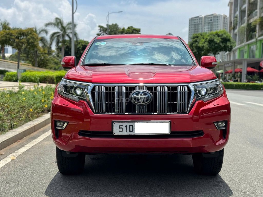 Toyota Prado VX 2.7L 2023, màu đỏ - 22,000 km.. Mua bán Ô tô tại Thành phố Thủ Đức Tp Hồ Chí Minh được đăng bởi Đức Tứ Bánh hình 1