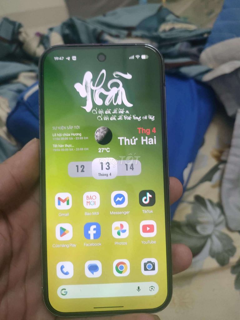 Google Pixel 9 Pro quốc tế.. Mua bán Điện thoại tại Thành phố Thanh Hóa Thanh Hóa được đăng bởi quốc bảo hình 1