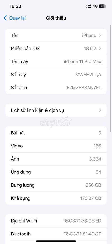 Apple iPhone 11 Pro Max 256GB. Mua bán Điện thoại tại Quận 10 Tp Hồ Chí Minh được đăng bởi Đức Mạnh Nguyễn hình 1