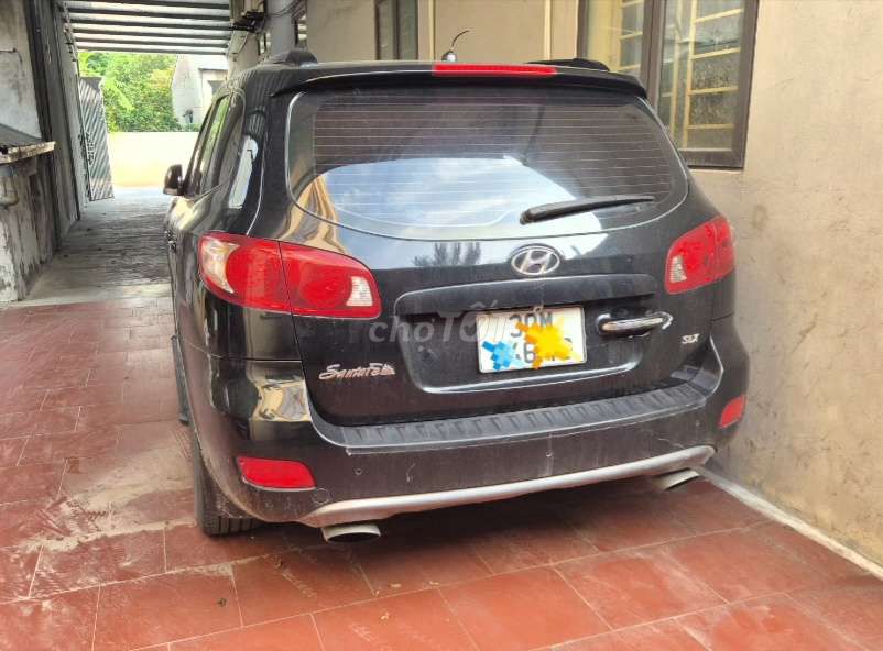 Hyundai Santafe 2009 максимальная комплектация черный