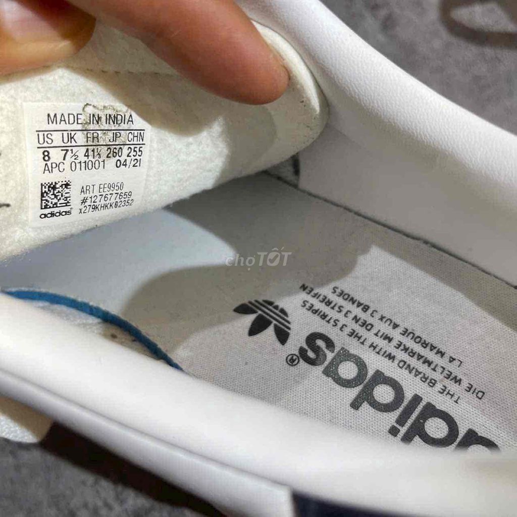 Adidas  - made in India- chính hãng  - CHất liệu: