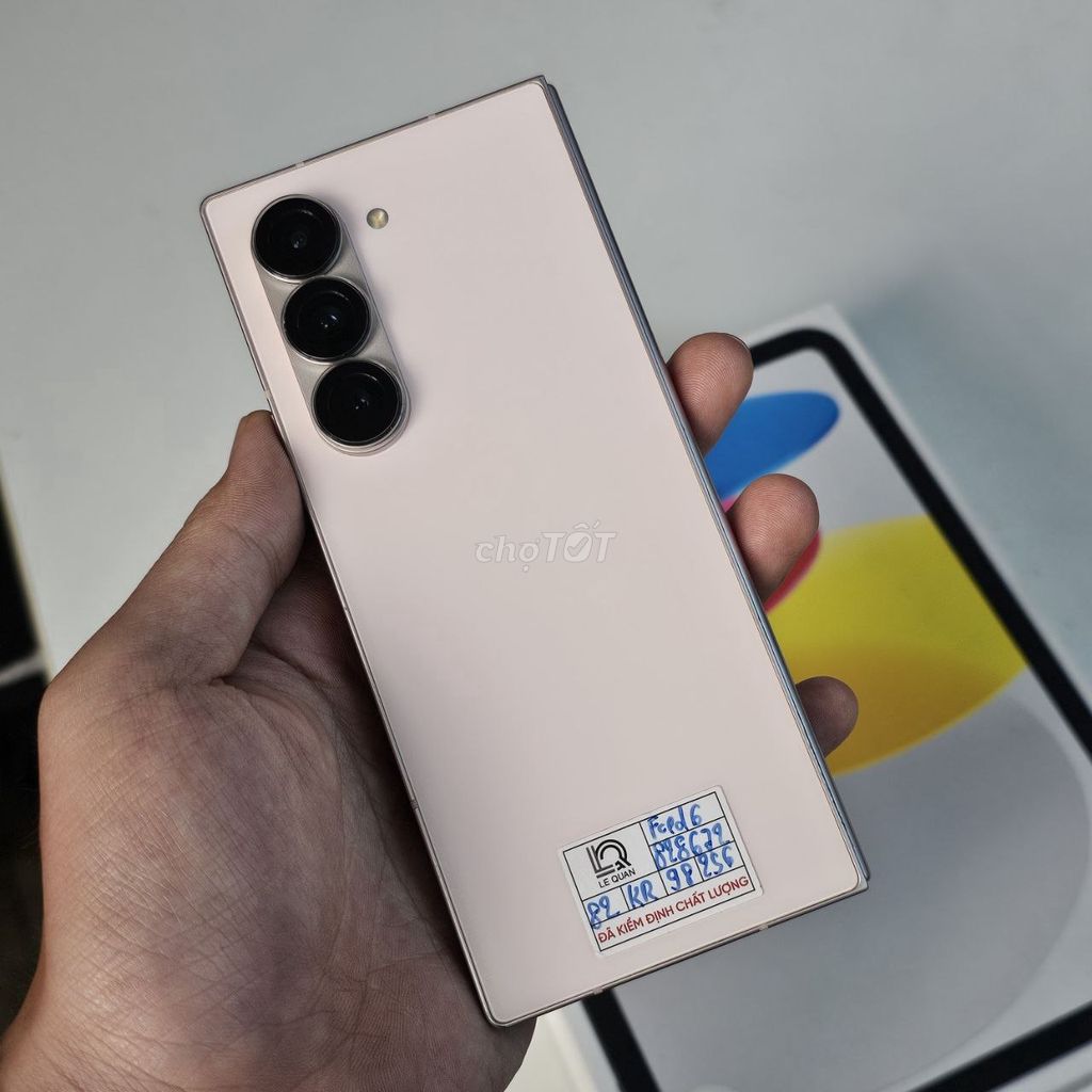 Galaxy Z Fold6 ✨ Hồng thời thượng, nhìn là mê. Mua bán Điện thoại tại Quận 10 Tp Hồ Chí Minh được đăng bởi Lê Quân Mobile hình 1