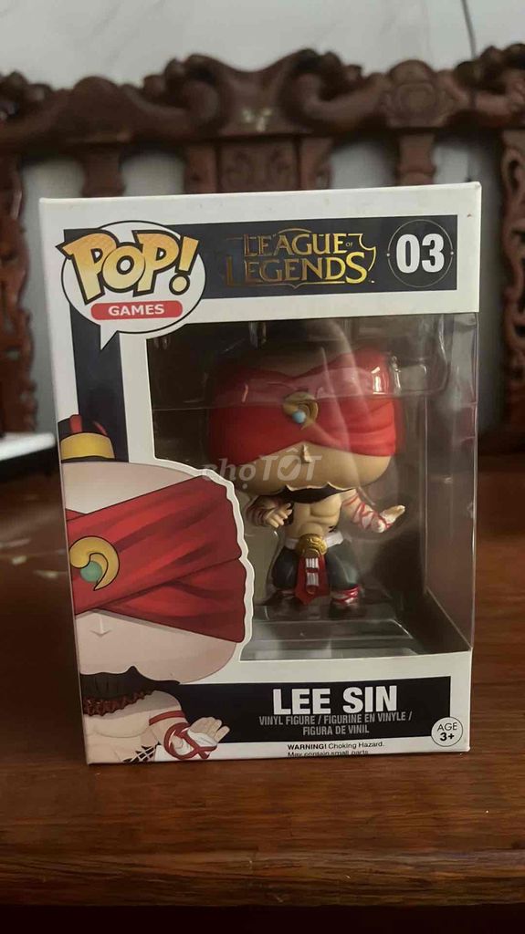 Mô hình Funko Pop Lee Sin. Mua bán Sở thích khác tại Quận 5 Tp Hồ Chí Minh được đăng bởi Tòn hình 1