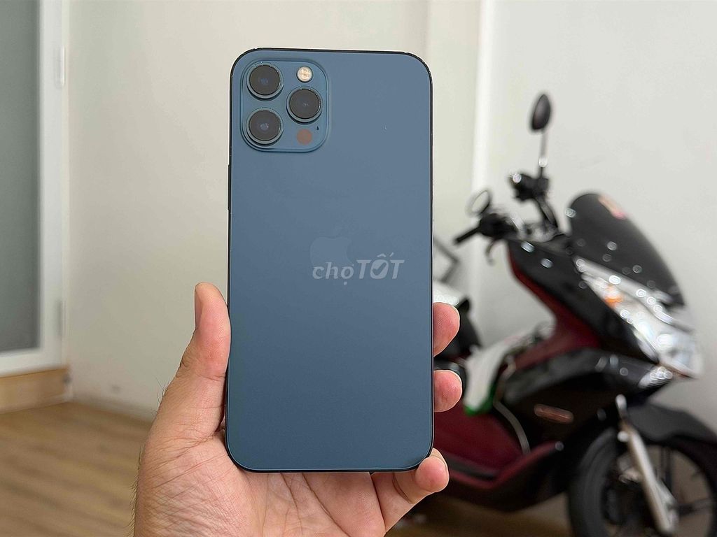 iPhone 12 Pro Max 128GB Xanh 99% Quốc Tế. Mua bán Điện thoại tại Quận Ninh Kiều Cần Thơ được đăng bởi Cầm Đồ Tấn Lợi hình 1