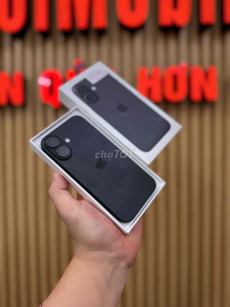 iPhone 16 128G Đen Đã sử dụng. Mua bán Điện thoại tại Quận Đống Đa Hà Nội được đăng bởi  HT Mobie Trả góp nợ xáu bao duyệt hình 1
