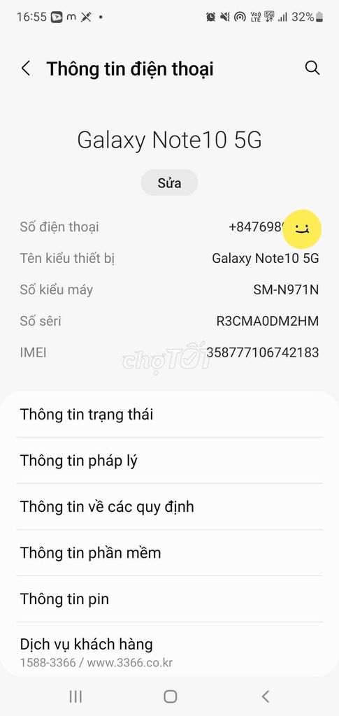 Samsung Galaxy Note 10 5G 256GB Đa sắc. Mua bán Điện thoại tại Quận 8 Tp Hồ Chí Minh được đăng bởi ad hình 1