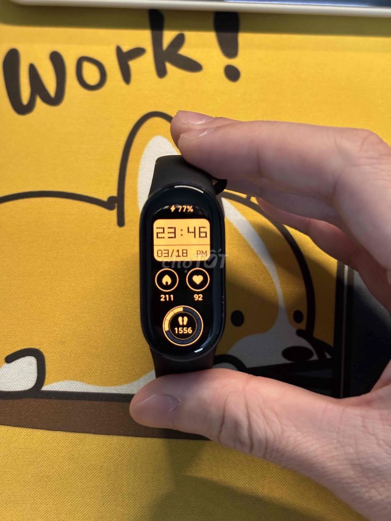Xiaomi Mi Band 10 Đen. Mua bán Thiết bị đeo thông minh tại Quận Bắc Từ Liêm Hà Nội được đăng bởi Hà Vũ hình 1