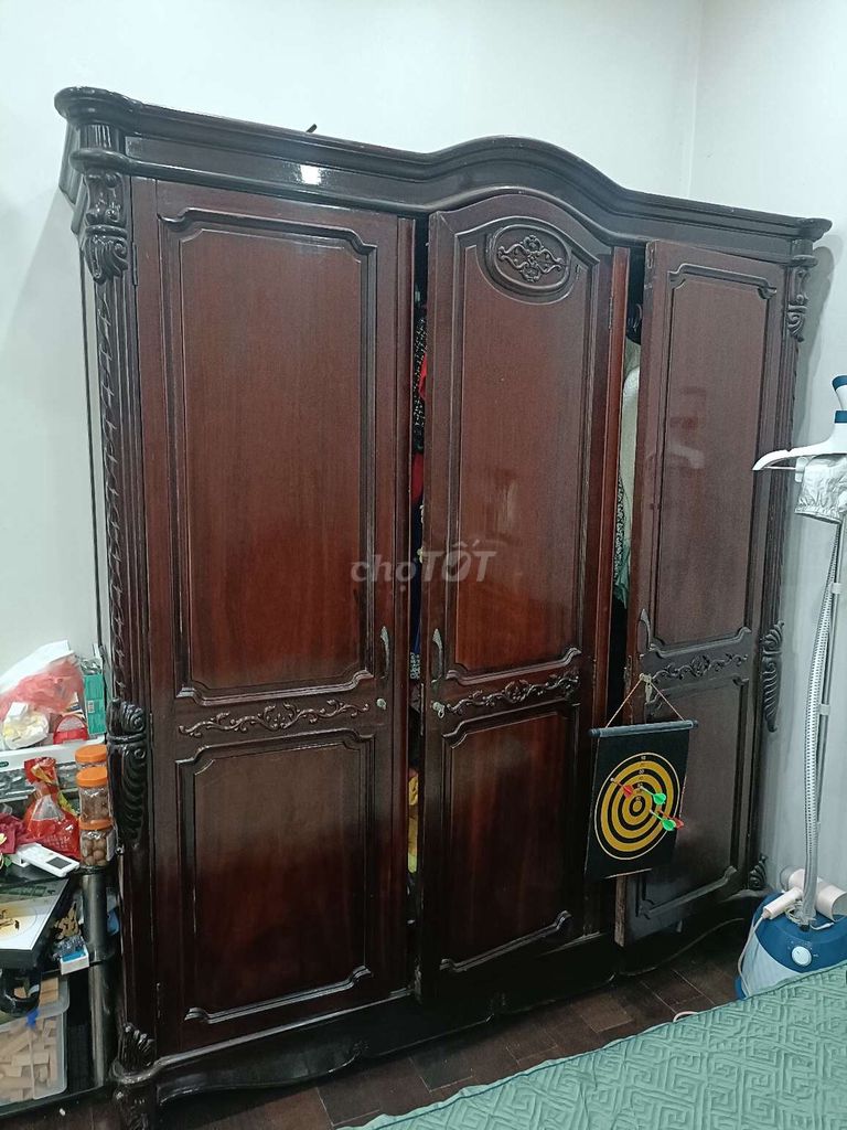 Bộ nội thất phòng ngủ gỗ xịn bán tất hoặc lẻ. Mua bán Giường, chăn ga gối nệm tại Quận Hà Đông Hà Nội được đăng bởi Hiệp hình 1