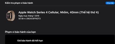 Apple Watch Series 4 Cellular Aluminum 40mm. Mua bán Thiết bị đeo thông minh tại Quận 8 Tp Hồ Chí Minh được đăng bởi Minh Tân Bình