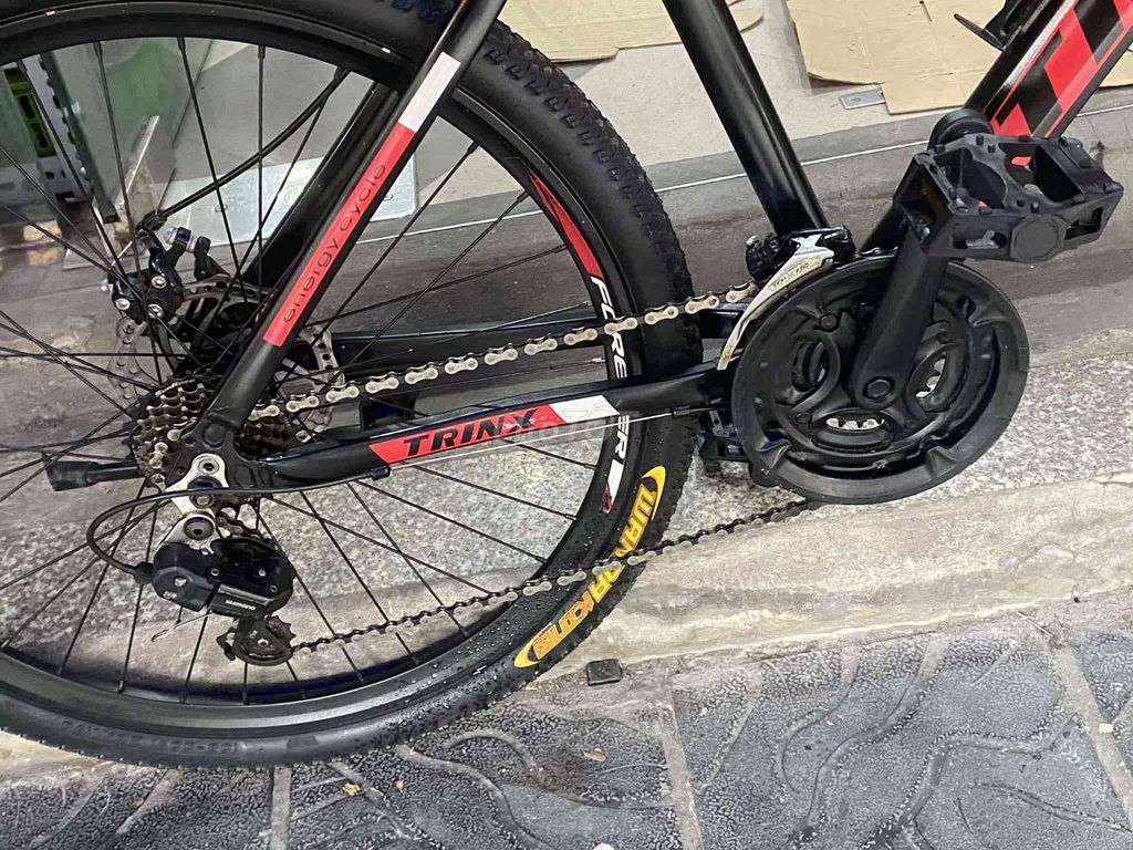 Xe đạp thể thao Trinx khung nhôm đủ phụ kiện. Mua bán Xe đạp tại Quận Hai Bà Trưng Hà Nội được đăng bởi dung 50 thịnh yên hình 3