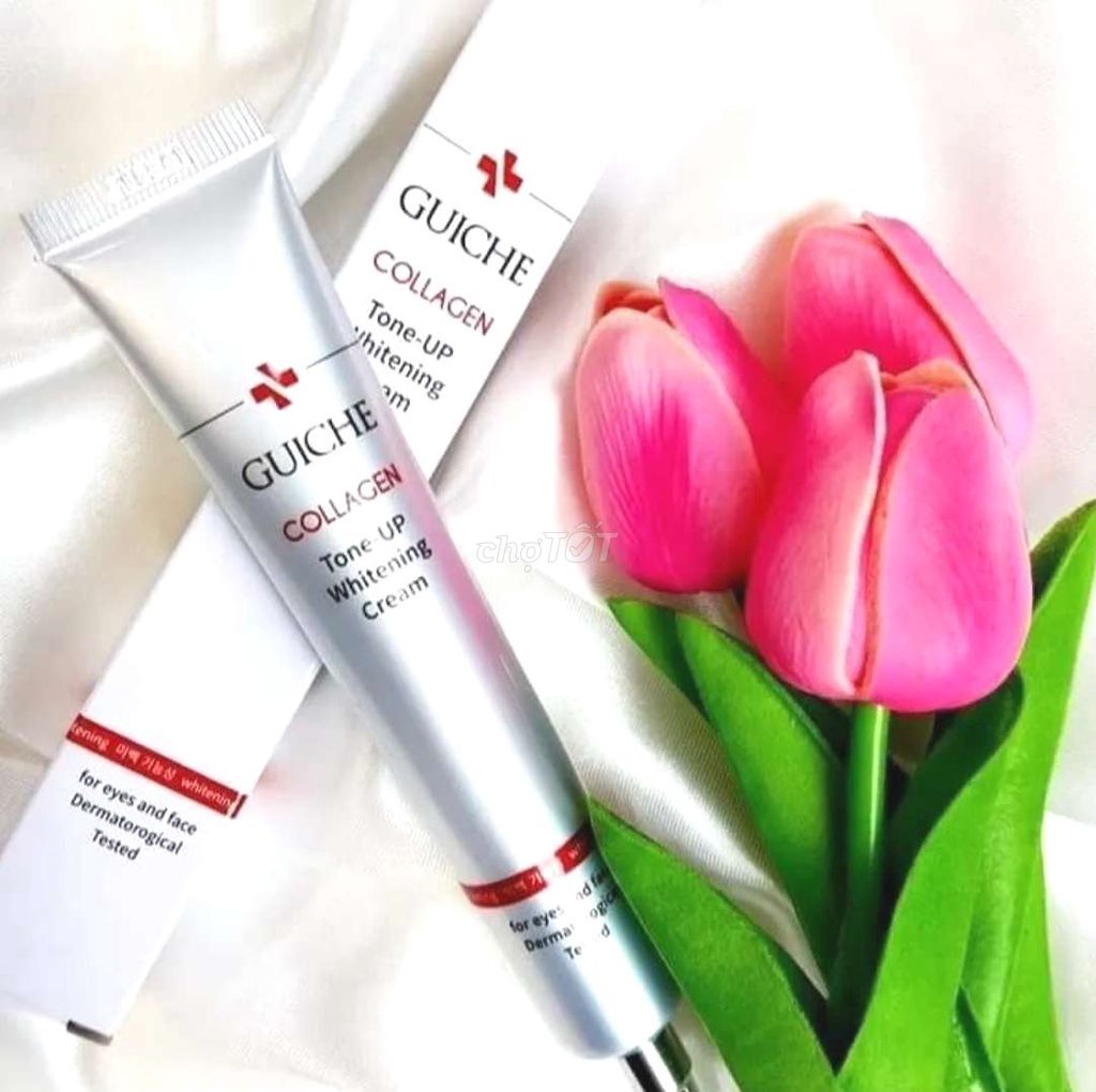 Kem đặc trị nám Guiche Collagen tone up whitening. Mua bán Phụ kiện thời trang khác tại Quận 7 Tp Hồ Chí Minh được đăng bởi Trang la Bella hình 1