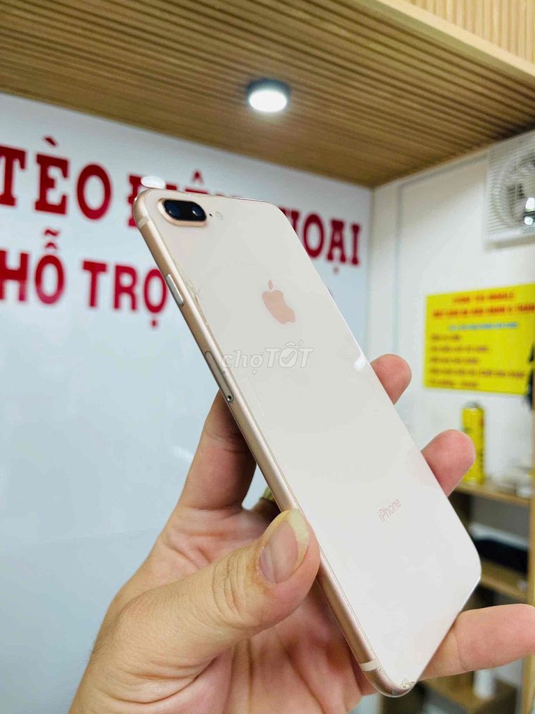 Apple iPhone 8 Plus Vàng hồng Nứt lưng. Mua bán Điện thoại tại Thành phố Buôn Ma Thuột Đắk Lắk được đăng bởi Tèo Điện Thoại  hình 1