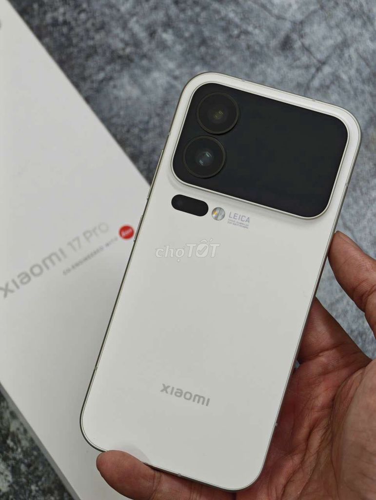 Xiaomi 17 Pro 5G 256GB Trắng. Mua bán Điện thoại tại Quận Thanh Khê Đà Nẵng được đăng bởi Tú MB hình 1