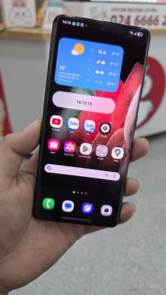Samsung S21 Ultra 128GB Đen. Mua bán Điện thoại tại Quận Bắc Từ Liêm Hà Nội được đăng bởi nguyễn đăng thái hình 1