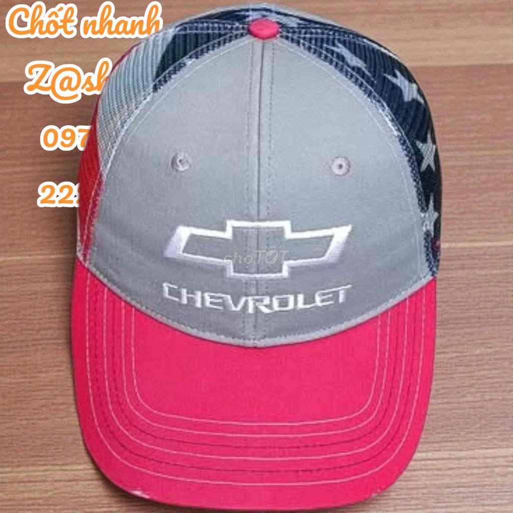 Nón lưỡi trai Chevrolet Cổ điển. Mua bán Phụ kiện thời trang khác tại Huyện Trảng Bom Đồng Nai được đăng bởi Truong Quy Toan hình 1