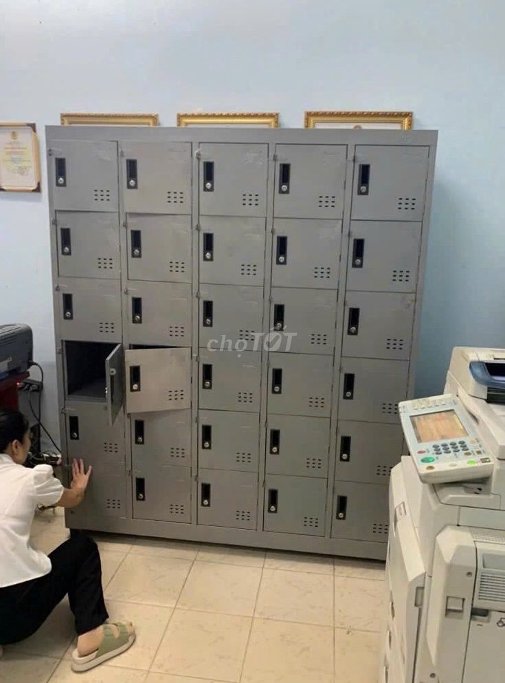 LOCKER 30 ngăn có khoá an toàn đựng đồ k lo gì