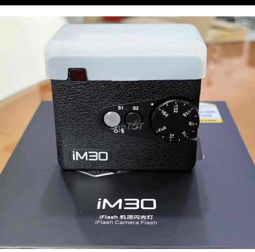 Combo Đèn Flash mini Godox iM30 + pin sạc. Mua bán Máy ảnh, Máy quay tại Huyện Bình Chánh Tp Hồ Chí Minh được đăng bởi Việt hình 1