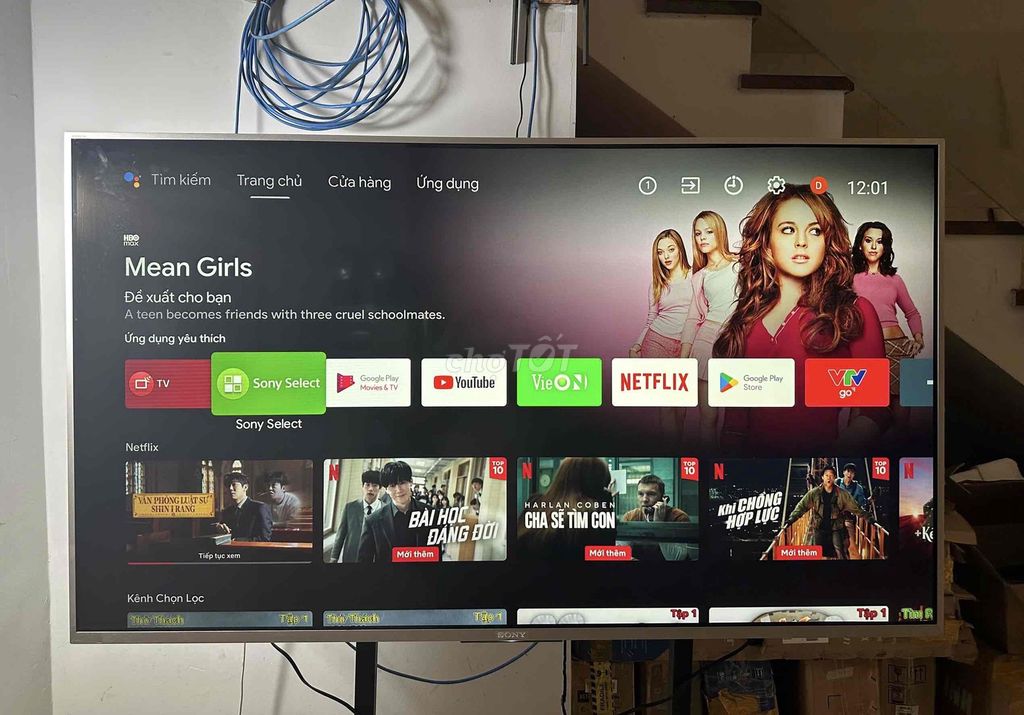 Tivi Sony 55 inch màn 4K remote nói chạy Android. Mua bán Tivi, Âm thanh tại Thành phố Buôn Ma Thuột Đắk Lắk được đăng bởi Thanh Dat Tivi 79 hình 1