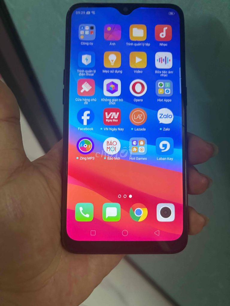 OPPO A5s 32GB Đen Màn hình nứt kính. Mua bán Điện thoại tại Thành phố Bà Rịa Bà Rịa - Vũng Tàu được đăng bởi thanh lý hình 1