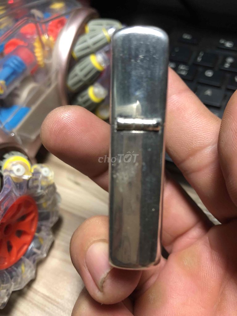 Zippo chính hãng mạ bạc XI la mã ( 1995)