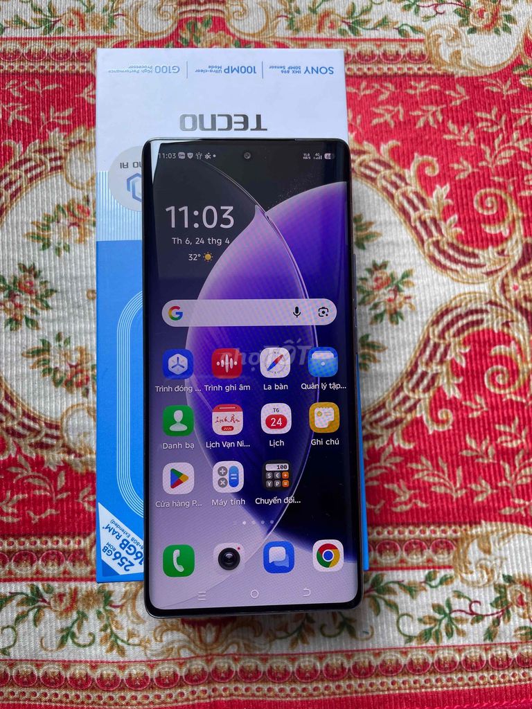 Tecno Camon 30S 256GB Tím. Mua bán Điện thoại tại Quận 7 Tp Hồ Chí Minh được đăng bởi Bi hình 1