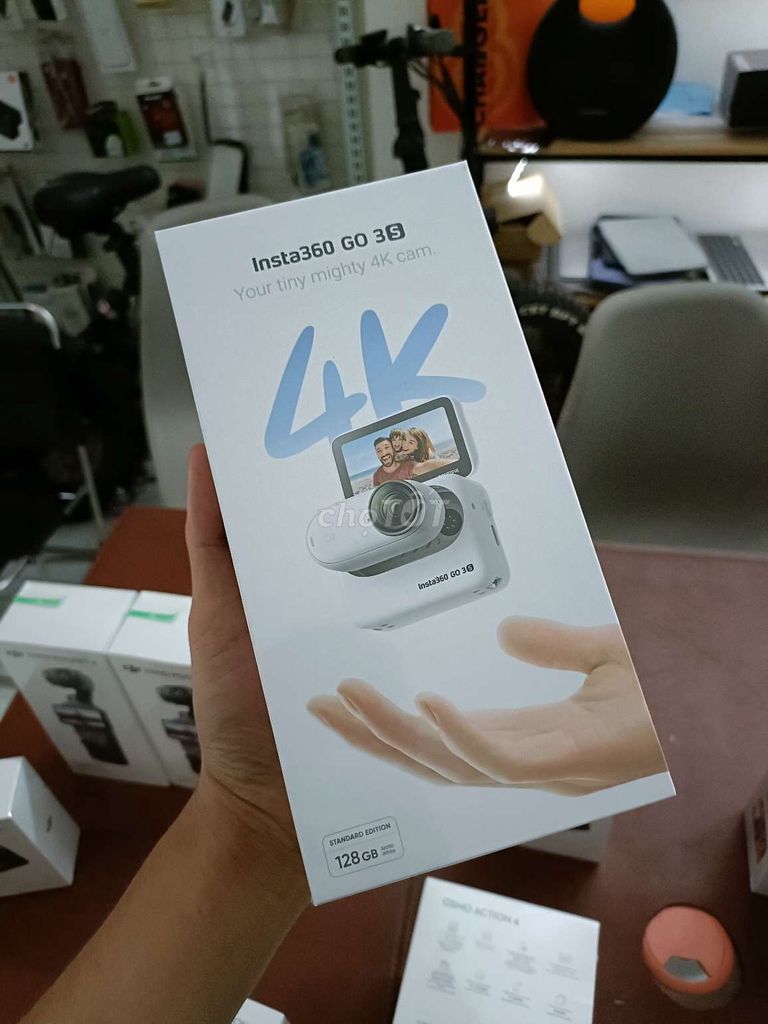 Camera Insta360 GO 3s 128gb new seal Mới. Mua bán Máy ảnh, Máy quay tại Quận Thanh Khê Đà Nẵng được đăng bởi TT PHONE hình 1