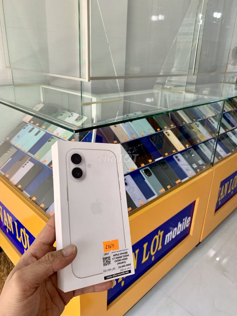 Apple iPhone 17 256GB VN Mới Active chưa sử dụng!!. Mua bán Điện thoại tại Thành phố Bến Tre Bến Tre được đăng bởi VanLoi Mobile hình 1
