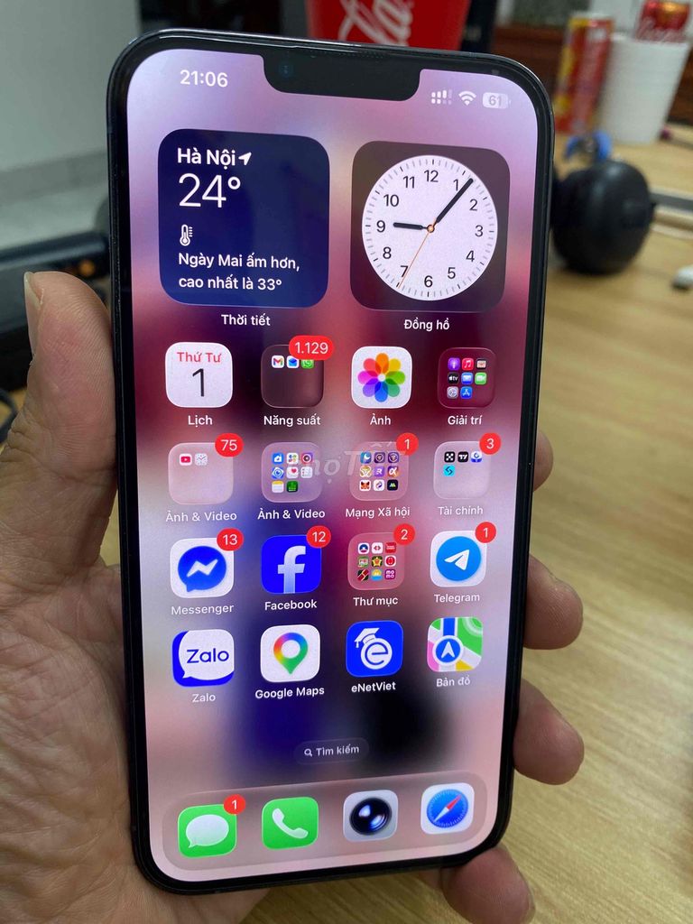 Apple iPhone 13 Pro Max 256GB Xanh. Mua bán Điện thoại tại Huyện Đông Anh Hà Nội được đăng bởi Nguyen Minh hình 1