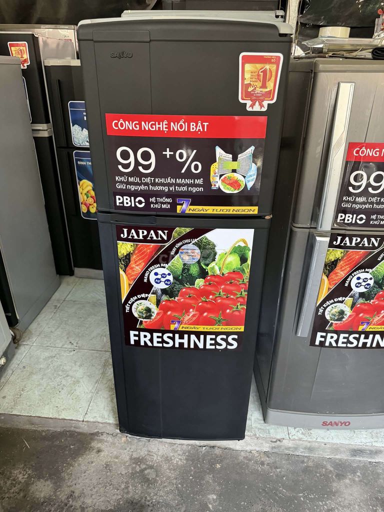 Tủ lạnh Sanyo 140L máy móc zin làm đông nhanh . Mua bán Tủ lạnh tại Thành phố Thủ Đức Tp Hồ Chí Minh được đăng bởi Nguyễn Nhật Tân hình 1