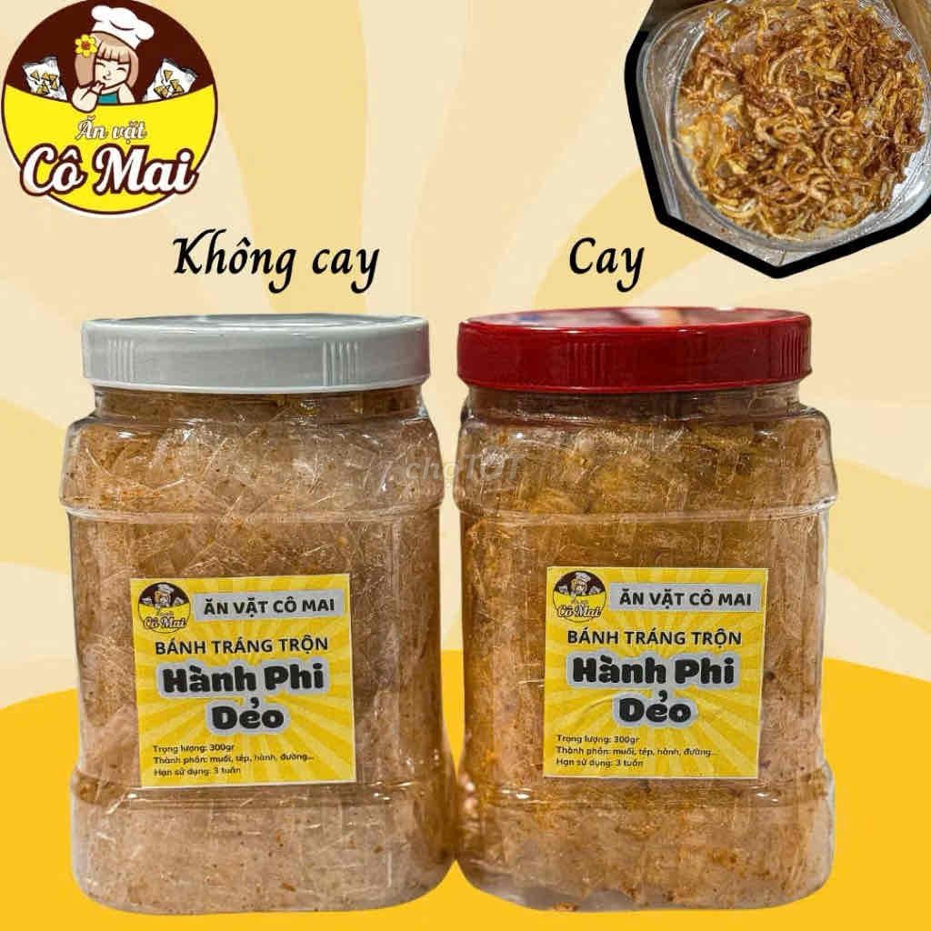 Bánh tráng trộn hành phi dẻo hũ 300gr ăn vặt cô ma. Mua bán Đồ ăn, thực phẩm và các loại khác tại Thành phố Thủ Đức Tp Hồ Chí Minh được đăng bởi taphoaxinh hình 1