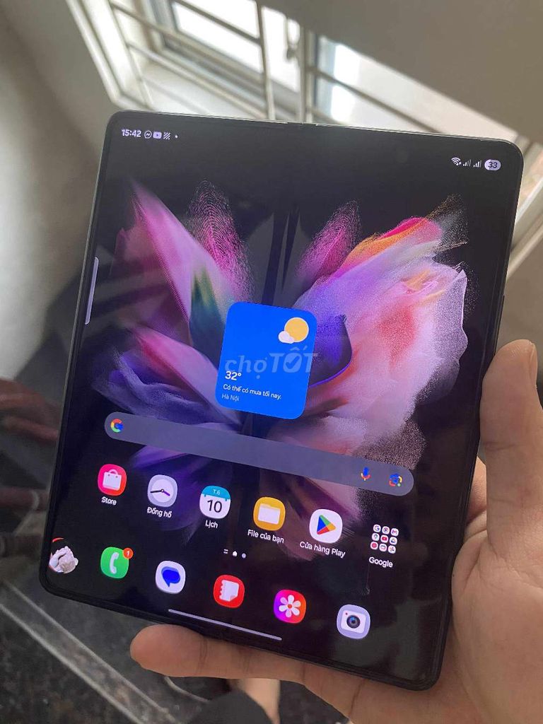 Samsung Galaxy Z Fold3 256GB Đen 97%. Mua bán Điện thoại tại Quận Nam Từ Liêm Hà Nội được đăng bởi Nguyễn Thị Khánh Linh hình 1