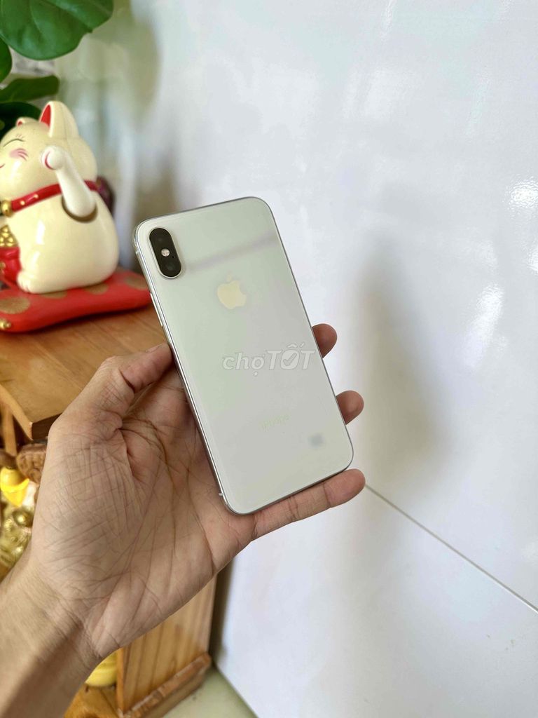 Apple iPhone X 64GB Trắng. Mua bán Điện thoại tại Thành phố Long Xuyên An Giang được đăng bởi phong LX  hình 1