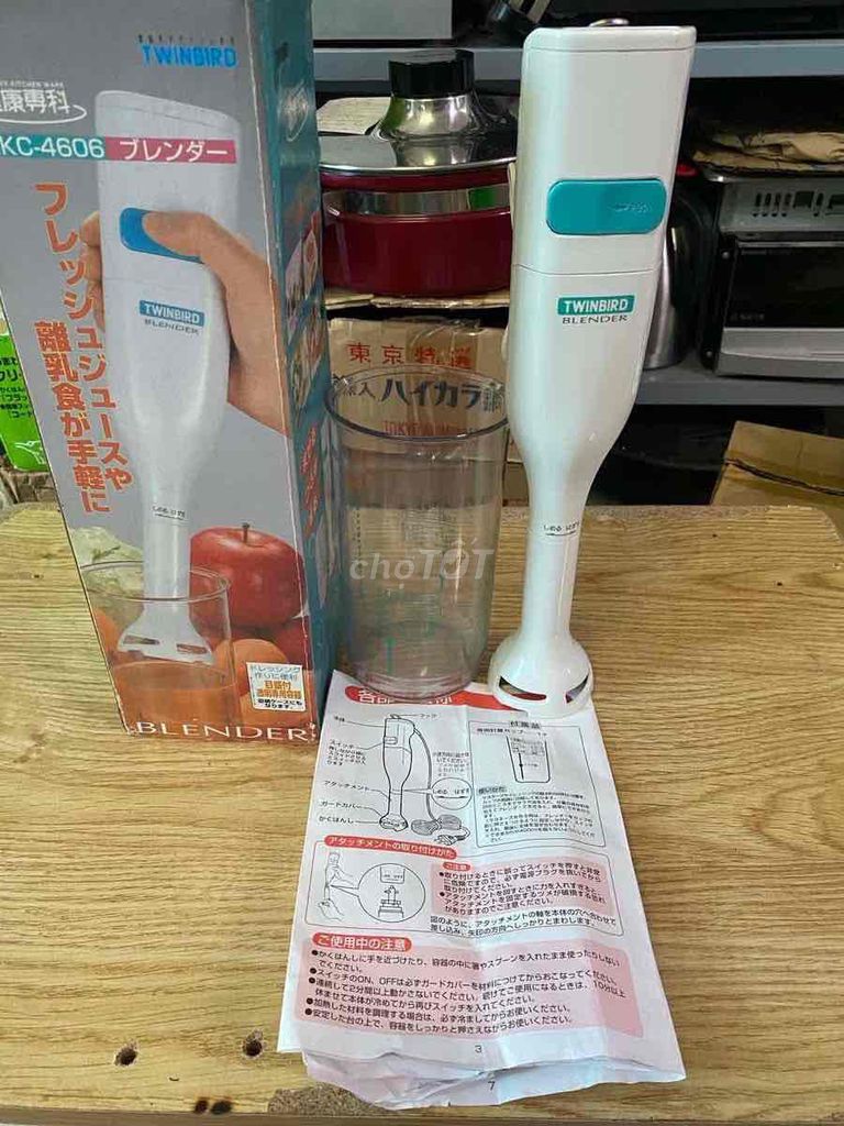 Máy xay sinh tố Twinbird KC4606. Mua bán Bếp, lò, đồ điện nhà bếp tại Quận 7 Tp Hồ Chí Minh được đăng bởi Nguyên Đức cường hình 1