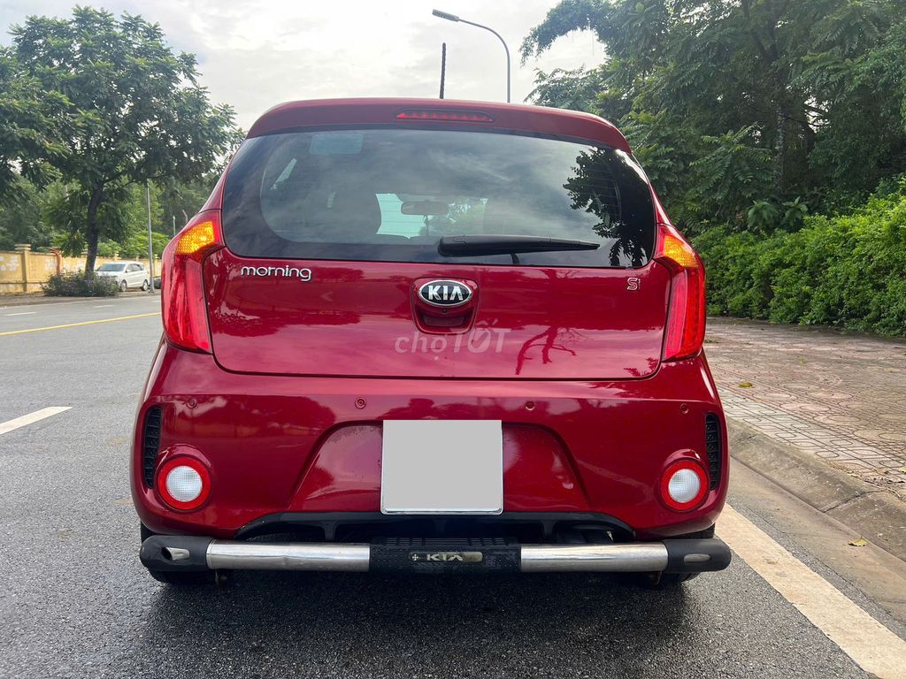 Kia Morning Si 2017 màu đỏ. Mua bán Ô tô tại Quận Long Biên Hà Nội được đăng bởi Long Biên Cars hình 7