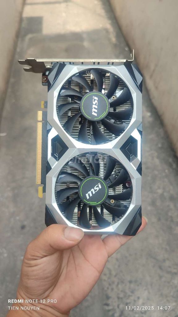 Msi Gtx 1650 dr6, zin đẹp