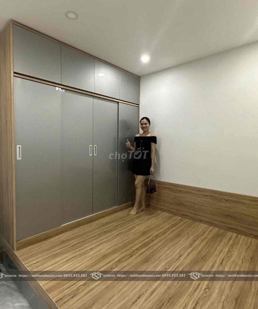 Thiết kế nội thất phòng ngủ tiết kiệm không gian. Dịch vụ tại Quận Thanh Khê Đà Nẵng được đăng bởi Nội thất bếp trọn gói TST  hình 1